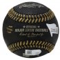 Rollie Fingers Brewers Signed Black MLB Baseball Insc. 4x Fanatics+MLB Hologram