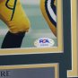 Brett Favre Green Bay Packers Signed Framed 8x10 Photo PSA/DNA
