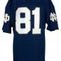 Tim Brown Signed Custom Blue College Style Football Jersey Insc "Heisman 87" JSA