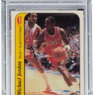 Michael Jordan Chicago Bulls 1986 Fleer #8 Sticker Card Mint 9 OC PSA 141