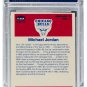 Michael Jordan Chicago Bulls 1986 Fleer #8 Sticker Card Mint 9 OC PSA 141