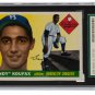 Sandy Koufax 1955 #123 Topps Rookie Baseball Card NM/MT 8 Slabbed SGC