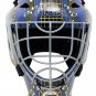 Jordan Binnington Blues Signed Full Size Goalie Replica Mask w/Case Fanatics