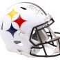 JuJu Smith Schuster Steelers Signed Full Size Speed Replica AMP Helmet JSA