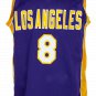 Kobe Bryant Signed Vintage Full Name Custom Purple Basketball Jersey PSA B13331