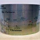 Christmas Michigan Map Cuff Bracelet by Enliven Natural