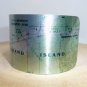 Christmas Michigan Map Cuff Bracelet by Enliven Natural