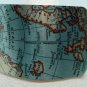 North Pole Map Cuff Bracelet by Enliven Natural