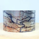 Missoula Montana 1912 Map Cuff Bracelet