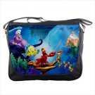 Messenger Bag the little mermaid ursula triton sebastian flounder