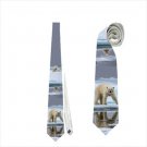 Necktie polar bear