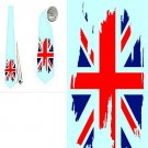 Necktie UK British flag national patriotic pride football fan politic politology parlament mp