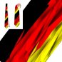 Necktie Germany flag national patriotic pride football fan politic politology