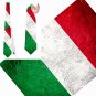 Necktie Italy flag national patriotic pride football fan