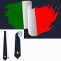 Necktie Italy flag national patriotic pride football fan