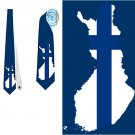 Necktie Finland flag national patriotic pride football fan