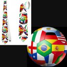 Necktie  world cup football pride football fan