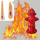 Necktie fire fireman fireplug street hose hydrant firefighter