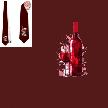 Necktie Red wine diplomat high society