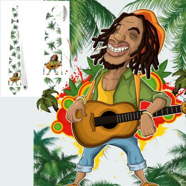 Necktie  palms marijuana  reggae