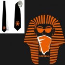 Necktie  Tutankhamen detective with glasses