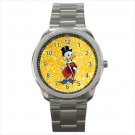 Sport metal watch scrooge mcduck duck tales greedy uncle