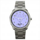 Sport metal watch gum man sexy fitness Arnold