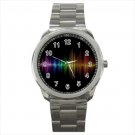 Sport metal watch  harmony rapport tune balance accord unison