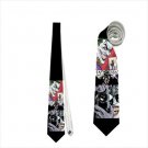 Necktie joker ha-ha smile cosplay roleplay villain tie halloween