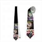 Necktie joker ha-ha smile cosplay roleplay villain tie halloween