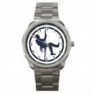 Sport metal watch   climber mountaineer alpinist cragsman