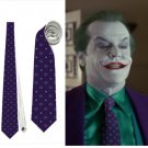 Necktie joker jack nicholson cosplay roleplay costume villain tie halloween