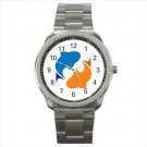 Sport metal watch    fish fisherman fishing happy