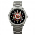 Sport metal watch Russia flag patriot national 2WW