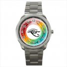 Sport metal watch Egypt Pharaoh mist   Horus' seeing eye