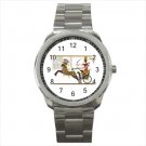 Sport metal watch   Egypt pharaoh chariot history