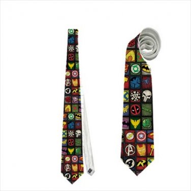 Necktie batman the punisher superman comics roleplay cosplay gotham