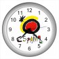 Silver Wall Clock  Spain espana patriot national fan football