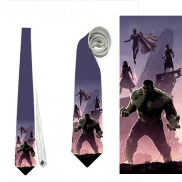 Necktie avengers hulk superhero justice roleplay cosplay wedding