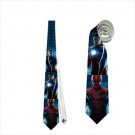 Necktie shield captain america iron man spiderman superhero avengers cosplay wedding