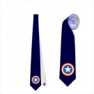 Necktie shield captain america  superhero avengers cosplay wedding