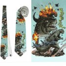 Necktie godzilla mutant monster tie roleplay cosplay wedding