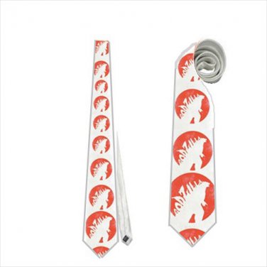 Necktie godzilla mutant monster tie roleplay cosplay wedding