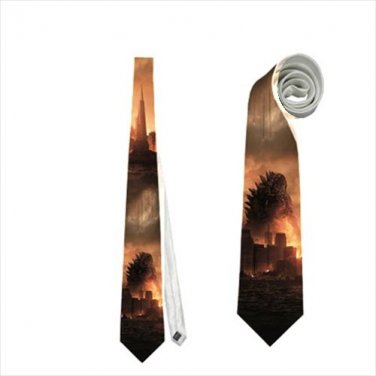 Necktie godzilla mutant monster tie roleplay cosplay wedding