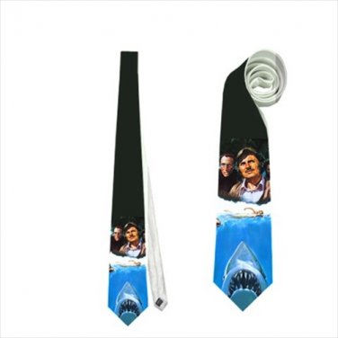 Necktie jaws shark halloween horror tie roleplay cosplay wedding