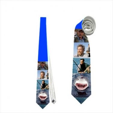 Necktie jaws shark halloween horror tie roleplay cosplay wedding