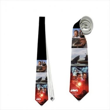 Necktie jaws shark halloween horror tie roleplay cosplay wedding