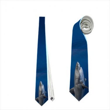 Necktie jaws shark halloween horror tie roleplay cosplay wedding
