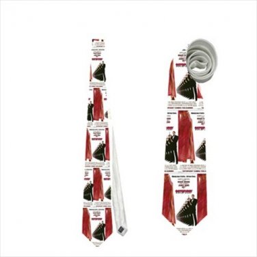 Necktie octopussy james bond agent 007 halloween tie roleplay cosplay wedding