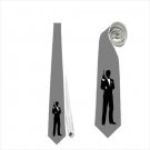 Necktie  james bond agent 007 halloween tie roleplay cosplay wedding